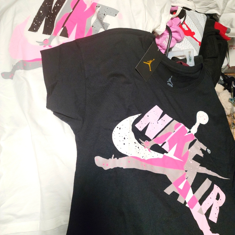 2 Jordan Tshirts (Sold together or separately)